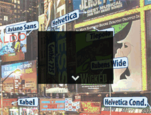 Tablet Screenshot of findmyfont.com